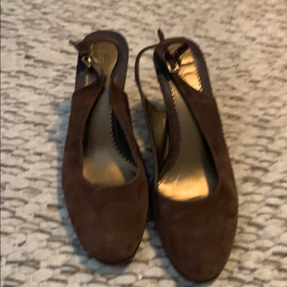 Suede Heels